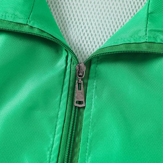 Waistcoat Sleeveless Unisex Turn-down Collar Zipper Closure Solid Color Loose Pocket Mesh Mid Length Soft Breathable Cardigan Outdoor Fishing Vest