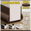 Flexible Door Bottom Sealing Strip Door Gap Soundproofing Wind and Dust Proof Weather Strip Under Door Draft Stopper Tape 93cm