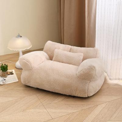 Cama suave y cómoda para perros pequeños adecuada para todas las estaciones, cama cálida y considerada para gatos grandes, sofá para mascotas, suministros para mascotas, cama para perros grandes
