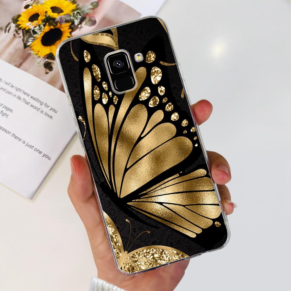 For Samsung Galaxy A8 Plus 2018 Case SM-A730F Cover Cute Cartoon Silicone Soft TPU Phone Case For Samsung A8 2018 SM-A530F Coque
