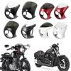 Retro Schwarze Motorrad Scheinwerfer Abdeckung
