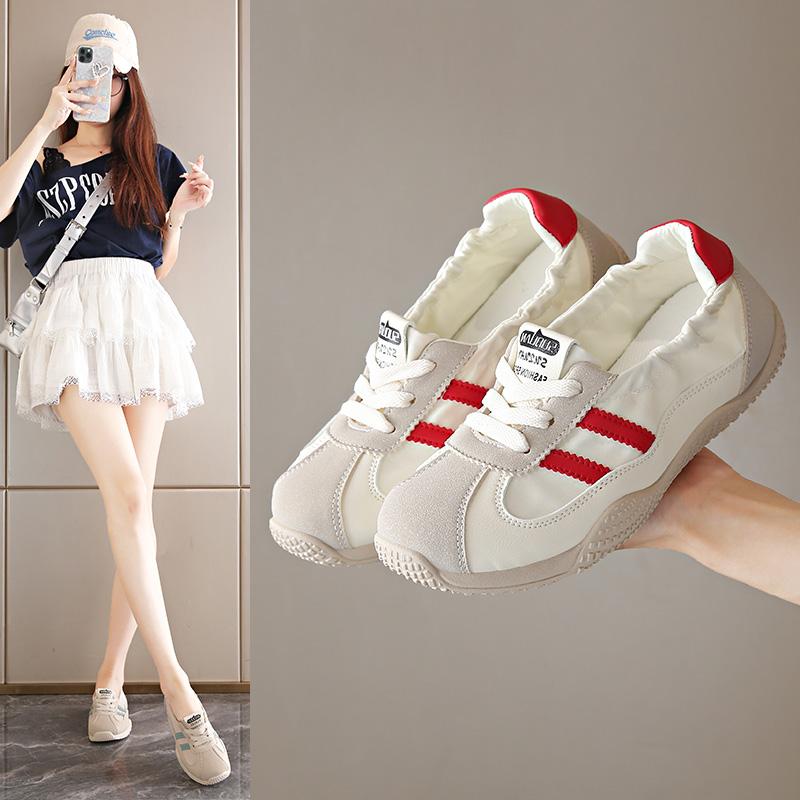 Flache Segeltuchschuhe Sommer Neue Umstandsschuhe Atmungsaktiv Leichtgewichtige Sportschuhe