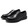 Four Seasons Leather Shoes Single Shoes Business Dress British Style Low Top Commuter Groom Wedding Shoes