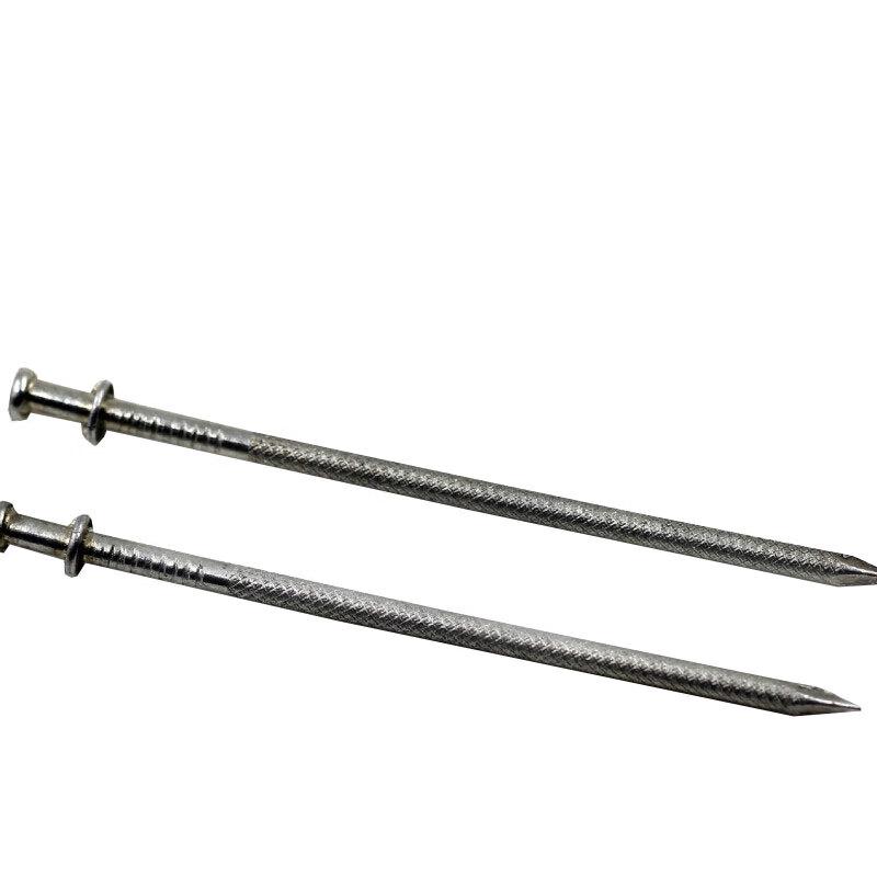 Оцинкованные гвозди с двойной шляпкой Shuangan (Упаковка 100 штук)