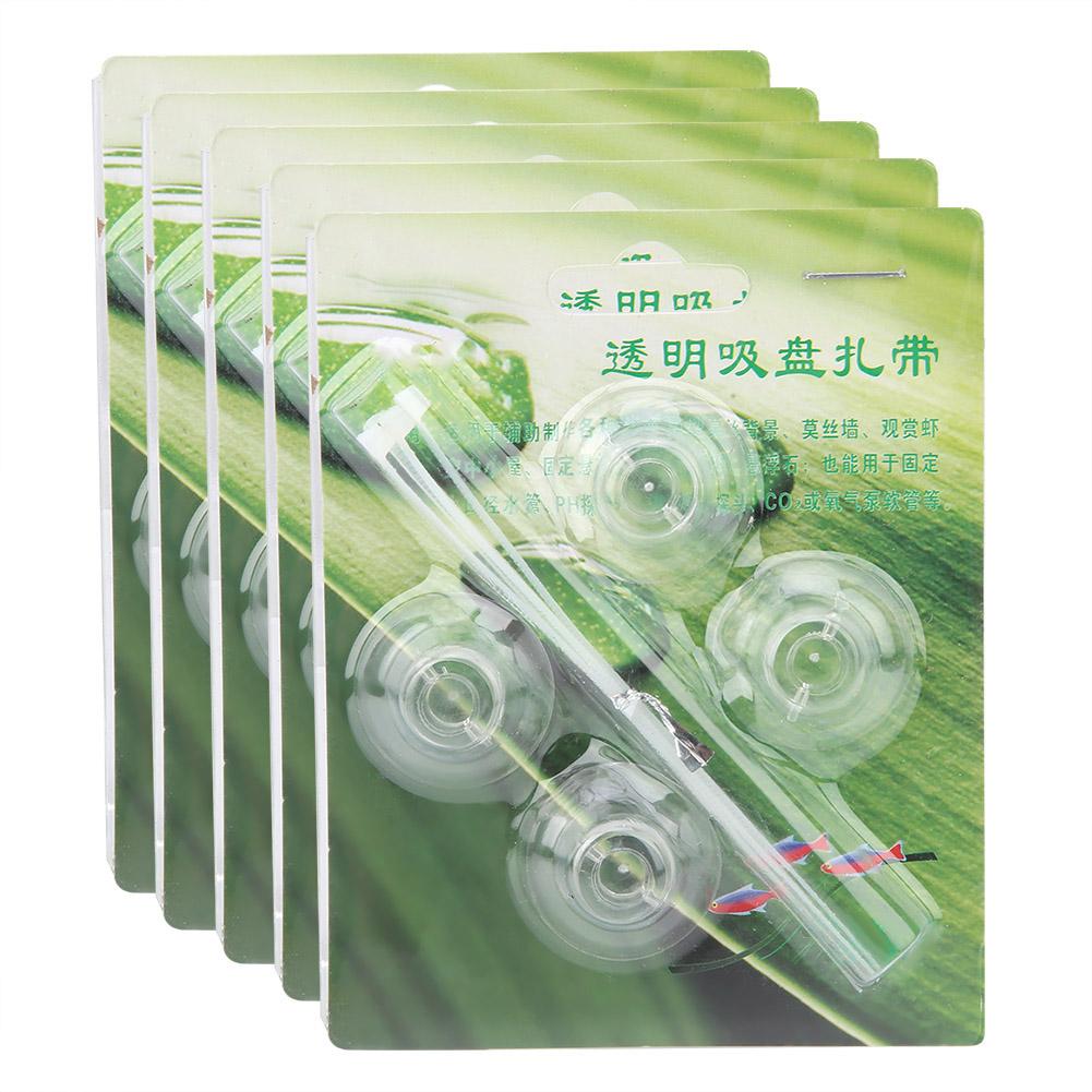 

Transparent Aquarium Fish Tank Suction Cups For Sucker Pads Heater Pipe Air Tube