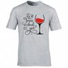 Funny Drinks Is It Wine O Clock Yet Tshirt