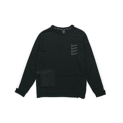 Dri-Fit Multi-Swoosh Knit Sweatshirt Men Tops Black CJ4624-010