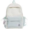 Schoolbag Small Fresh Versatile Casual School Bag School Junior High School Student High School Student Lightweight Backpack ins Wind Large Capacity 