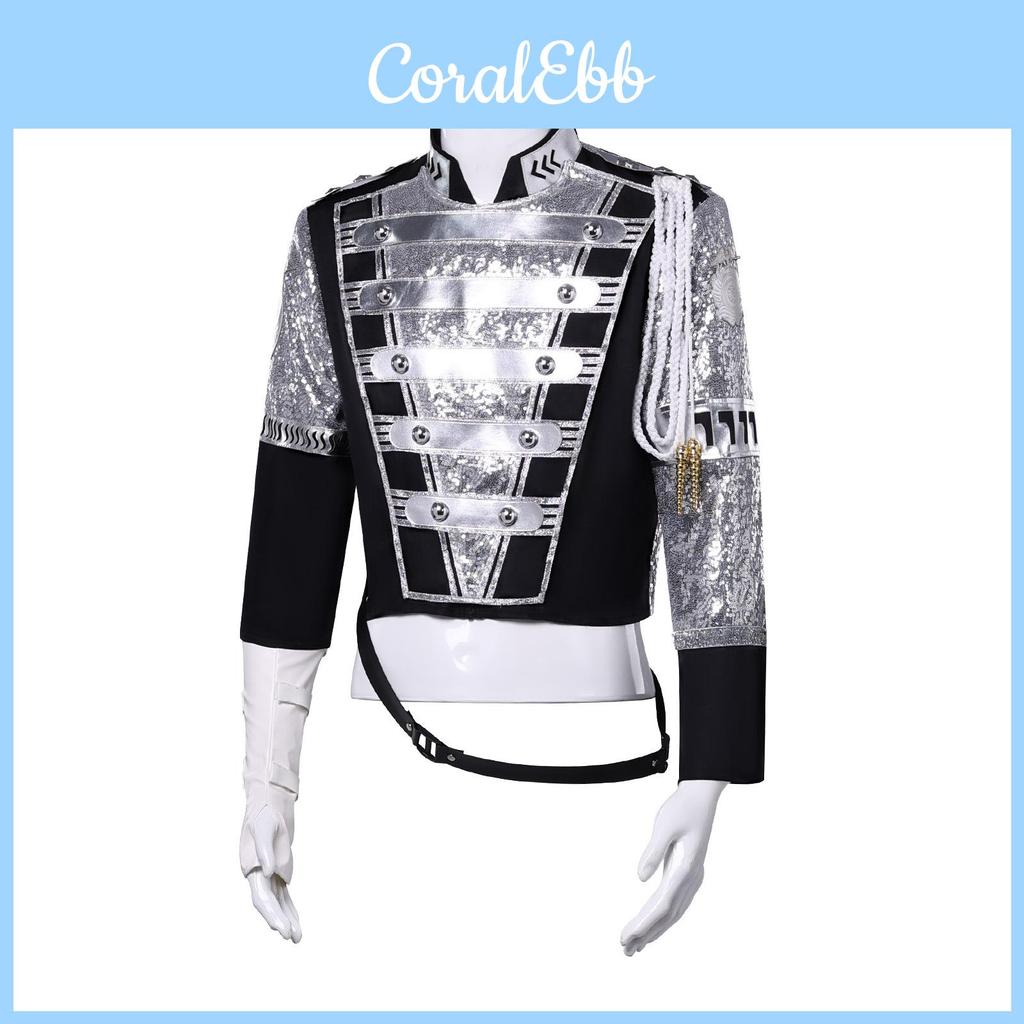 Michael Jackson Sequin Stage Costume For Halloween Cosplay Performances
