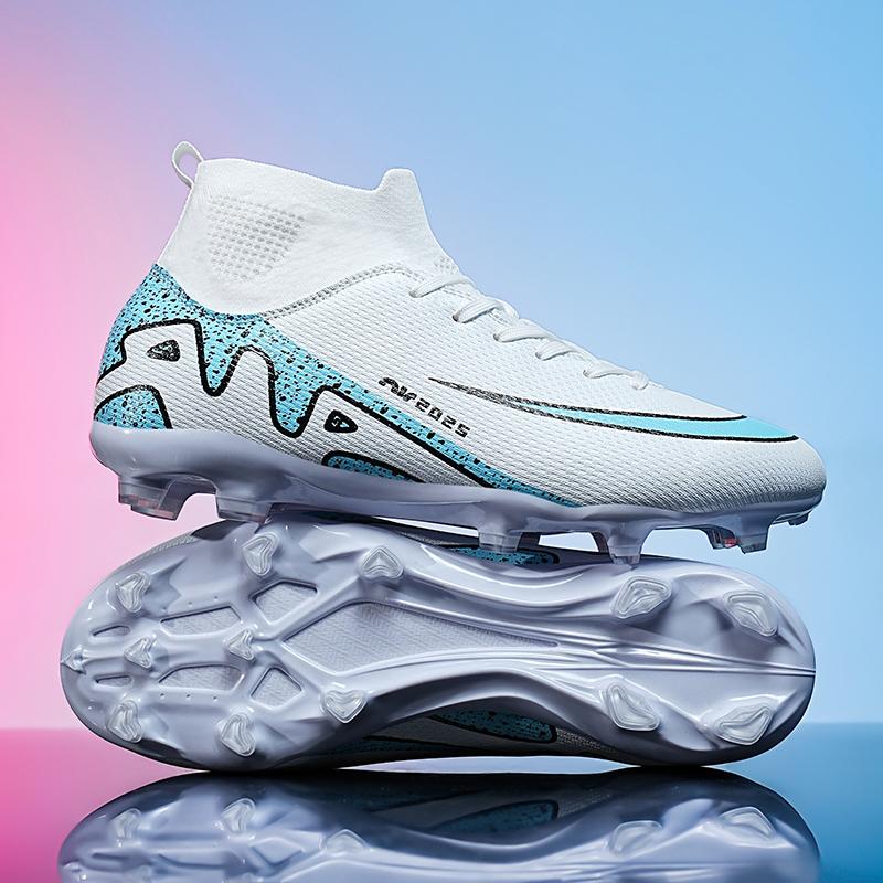 New TF/FG Men Women Soccer Shoes Society Training Ultralight Top Quality Boys Football Boots Comfortable Original Kids Sneakers