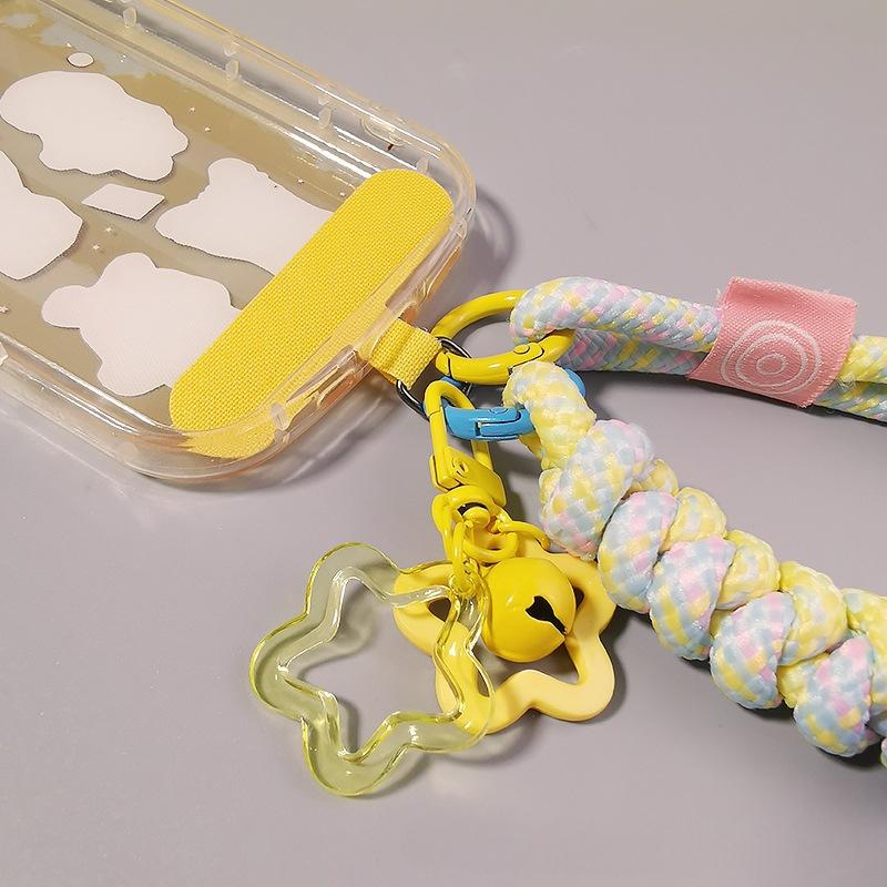 Mobile Phone Lanyard, Wrist Lanyard,  Ins Style, Two Strand Weaving, Sturdy and Durable, Outdoor Hiking Hand Rope, Male and Female Anti Loss