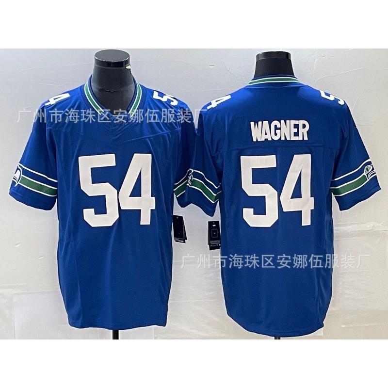 Mens NFL Seattle Seahawks Retro Football Jersey Fan Support - 21 9 12 16 11 Cotton Blend Performance Wear