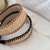 Woven Raffia Grass Hairband Bohemia Bohemian Style Hair Hoop Fashion Straw Weave Headband  Makeup