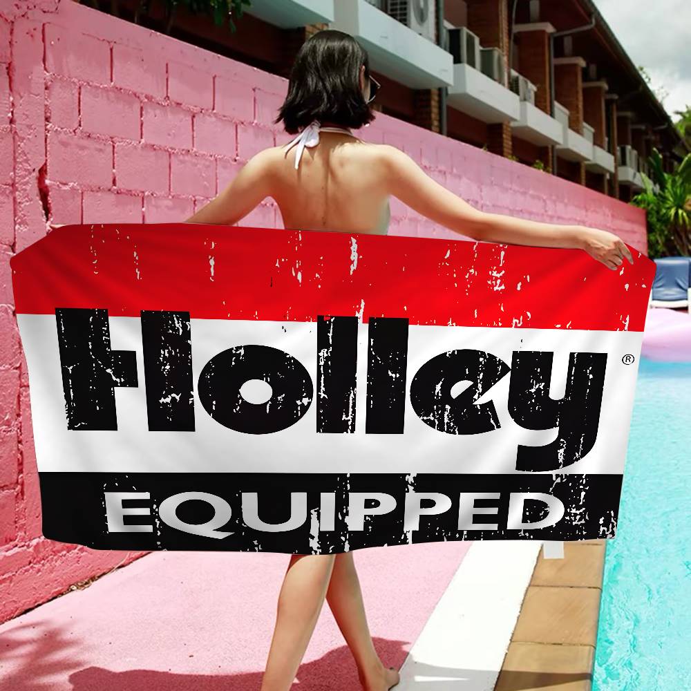 H-Holleys Performance Car Big Microfiber Beach Towels Quick Dry Towel Sand Beach Towels Pool Towel For Travel Swim Pool Yoga