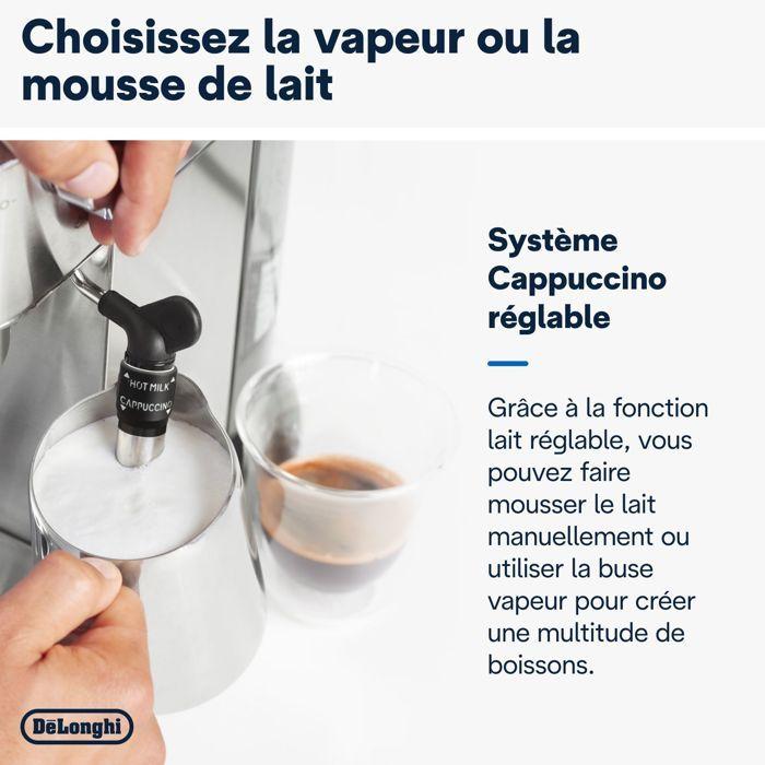 Klassische Espressomaschine - DELONGHI EC685.M Dedica Style - Edelstahl