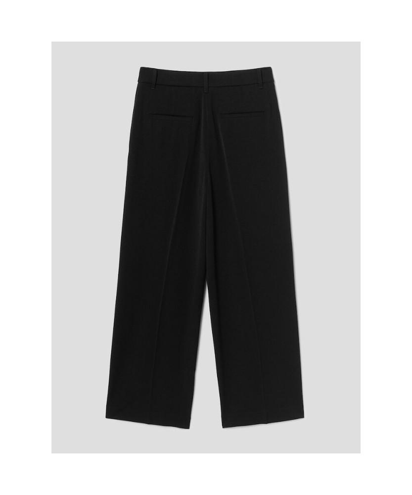 8SECONDS January Daily Wide Slacks Black