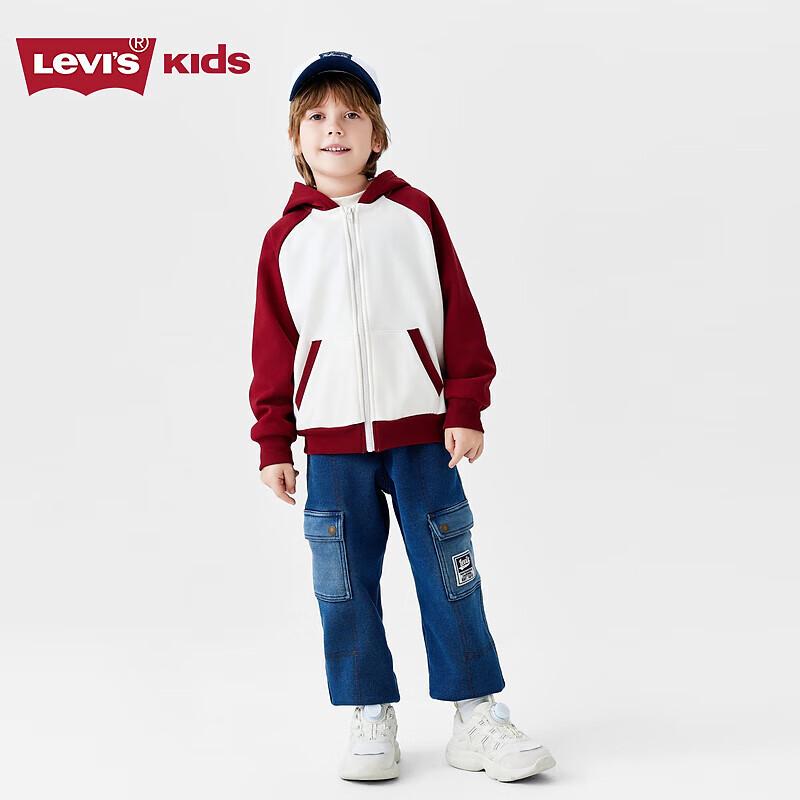 Levi s Kids Fleece-Lined Hooded Cardigan 120/60