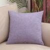 Simple Solid Color Pillow Linen Home Pillow Case Sofa Cushion