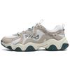 Cat Claw 4.0 Fabric Vintage Low Top Casual Shoes Men's Brown White F12M312101FMB