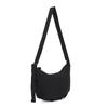 New FILA Fitness Fabric Crossbody Bags Women's Pitch Black A13W531165FBK