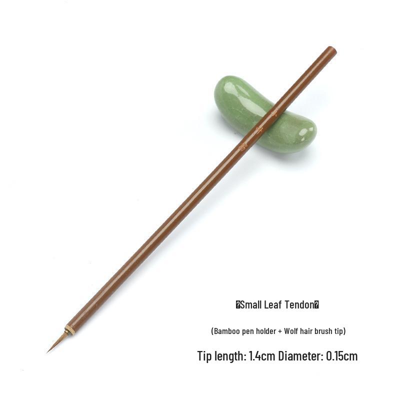 Calligraphy and Painting Brush: Fine Brush for Chinese Painting, Regular Script Calligraphy, and Detailed Artwork in Various Sizes.