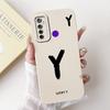 For Realme 5i RMX2030 6i RMX2040 Cover For Realme 6i Case Simple Fashion Letters A-Z Pattern Design Silicone Shockproof Bumper