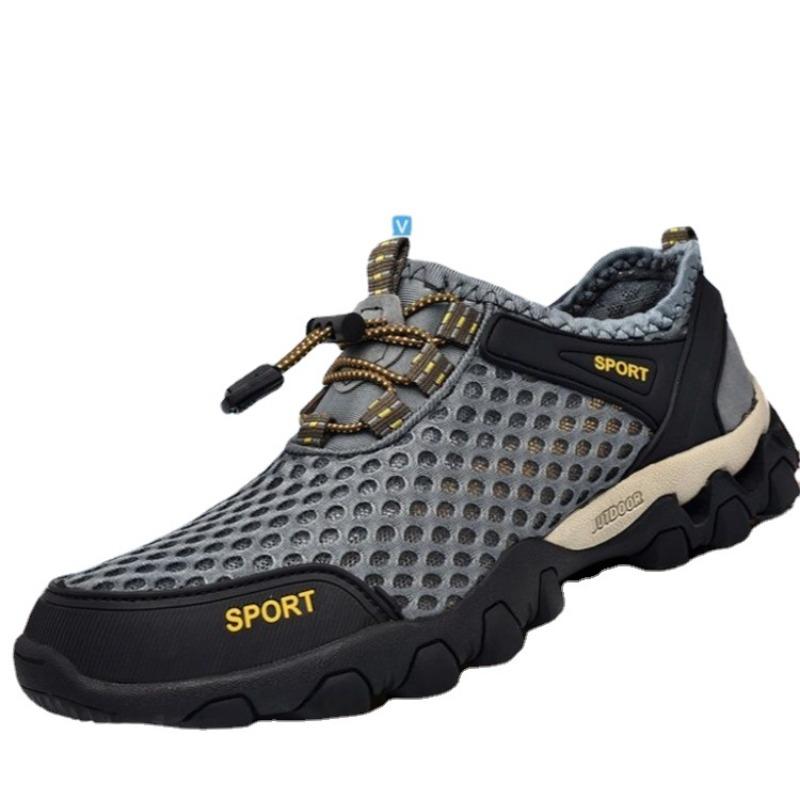 Mesh Shoes for Men Sneakers Spring Breathable Jogging Men's Platform Shoes Outdoor Low-top Non-slip Men Shoes Zapatillas Hombre