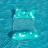 Adult Child And Butterfly Shaped Inflatable Floating Swimming Circle On Water