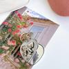 Cute Foldable Mini Double-Sided Portable Heart Mirror Mirror