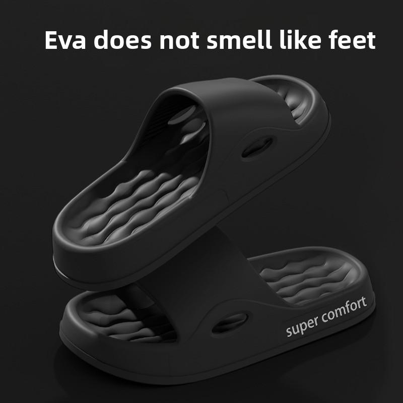 

Тапочки для мужчин, для ванной на толстой подошве, из ЭВА для домашнего использования, нескользящие и без запаха, домашняя и летняя одежда для женщин 44-45