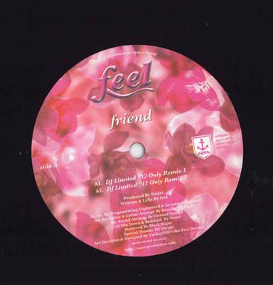 12inch Record FEEL - Friends AS003 AQUA Japan Rap & Hip-Hop/R&B Used