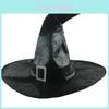 Harry Potter Witch Hat Costume Accessory With Leather Finish For Cosplay Events