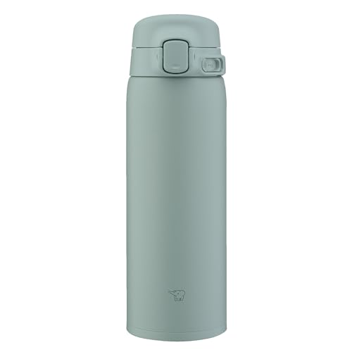 Zojirushi Seamless One-Touch Mug Bottle, Calm Green, SU-BA48-GM