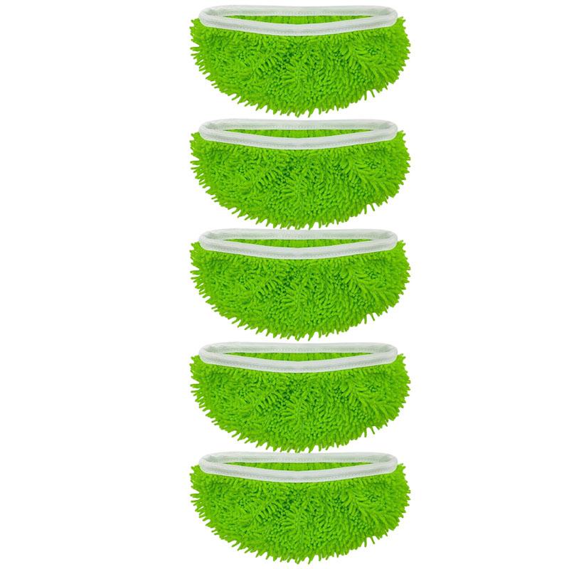 10pcs Reusable Microfiber Mop Pads Compatible for Swiffer Sweeper Mop Dry Sweeping Cloth Washable Wet Mopping for Floor Cleaning