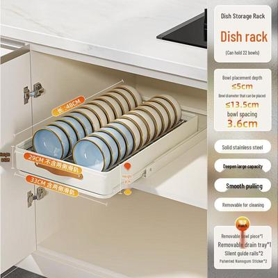 Miflame Built-in Pull-out Dish Drying Rack