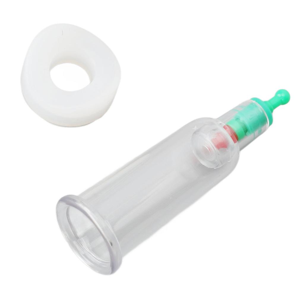Finger Cupping Cup Vacuum Suction Finger Massage Health Thumb Cupping Cup with Curved Rubber Ring