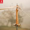 SUNDICK Camping Hammer Beech Handle Tent Peg Stake Puller with Lanyard Steel/Copper Head Outdoor Tools for Mountaineering Hiking