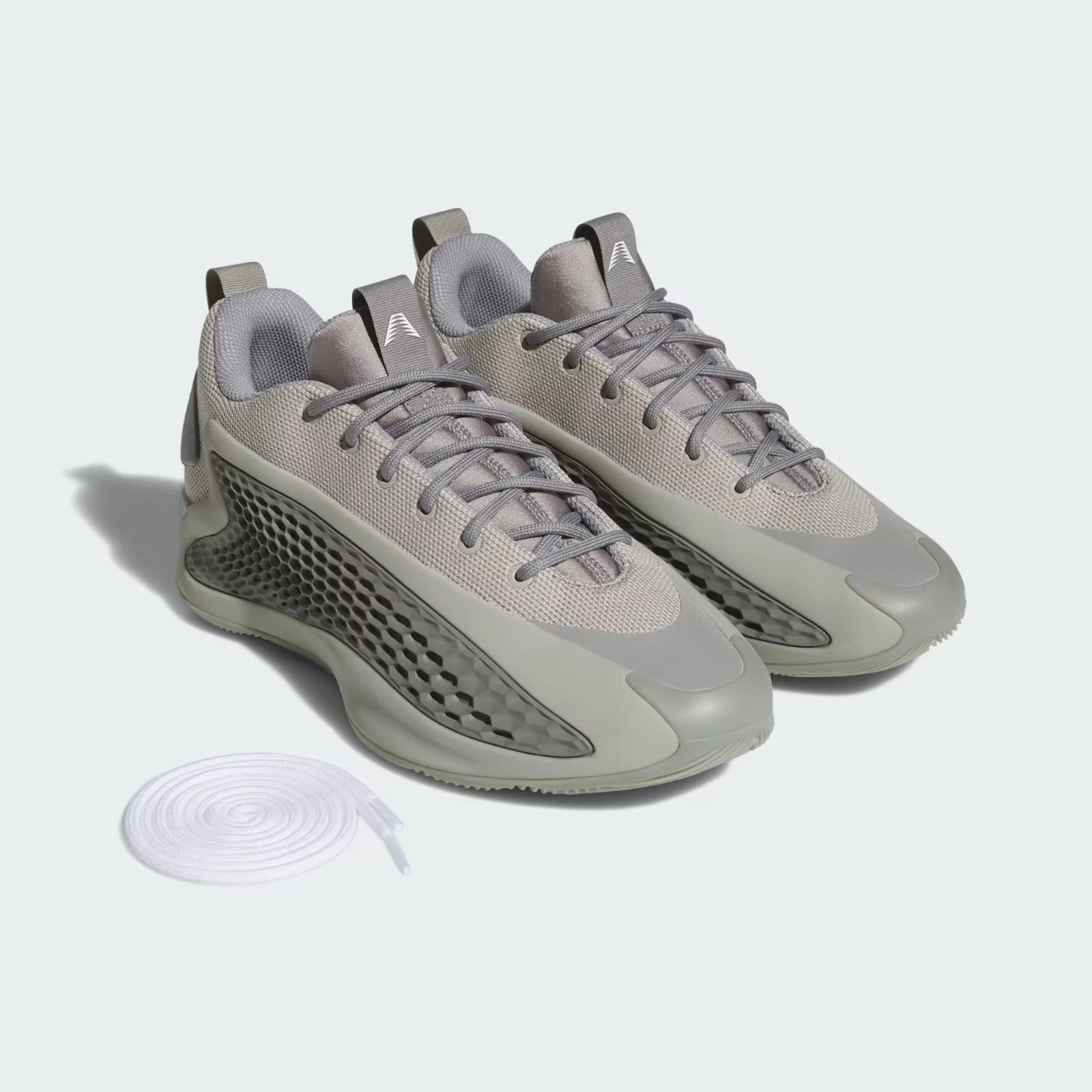 JS1775 adidas AE1 Low Metal Grey Dove Grey Cloud White (Men s) 5