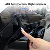 For BMW X3 G45 2025-2026 Car Exhaust Tailpipe Decoration Mask with Blackened Lower Lip and Jagged Teeth Appearance Accessories
