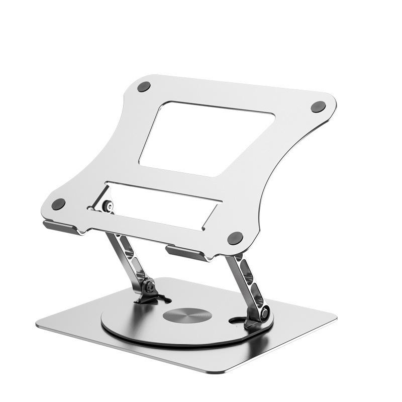 515 Adjustable Aluminum Laptop Stand with Heat Dissipation and Rotating Feature