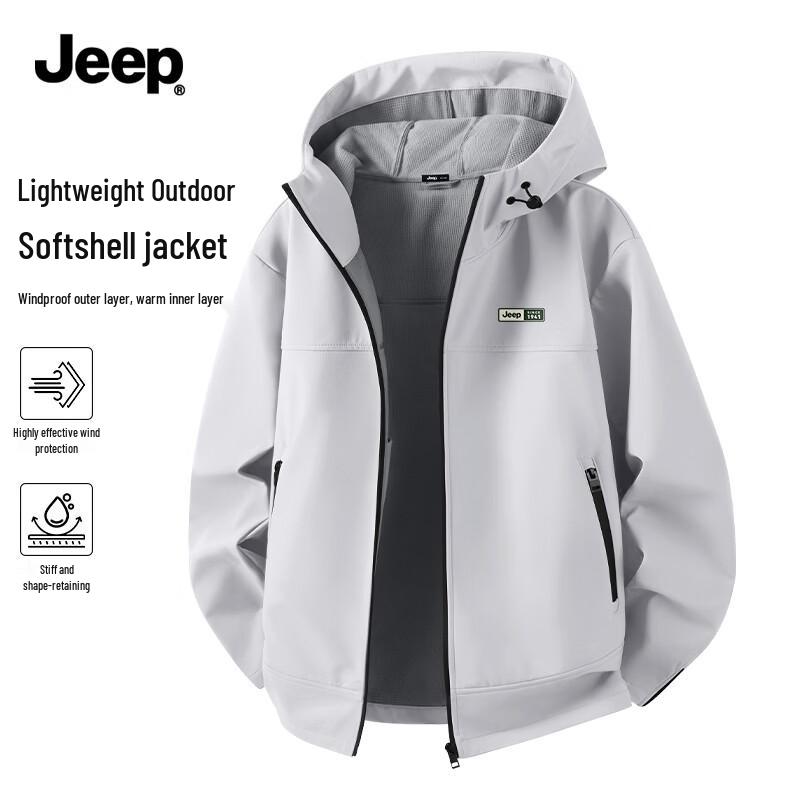 Jeep Men's Spring Outdoor Softshell Jacket