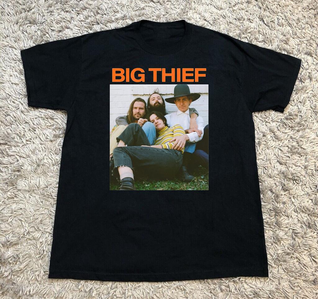 Big Thief Black Cotton Shirt Full Size S-5XL T874