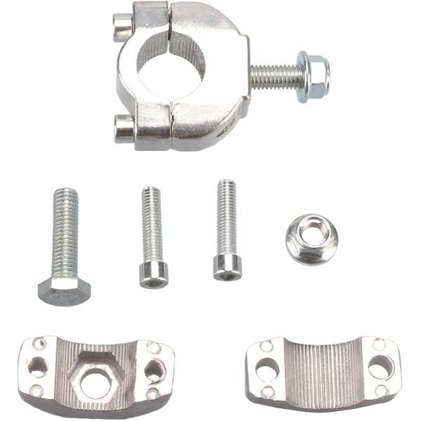 Motorradlenkererhöhung Motorrad 22mm 7/8'' Lenkererhöhungen Montagehalterung Klemme für CRF 50 Dirt Pit Bike Motocross Montagezubehör