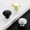 Gold Black Stainless Steel Round Drawer Handle for Kitchen or Shoe Cabinets