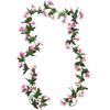 Artificial Rose Vine for Wedding Arches, Staircase Railings, and Ceiling Decor