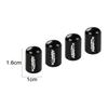 4PCS Car Wheel Tire Valve Caps Tyre Air Stems Cover For Fiat 500 Abarth Punto Panda Bravo Tipo Ducato 250 Argo Car Accessories