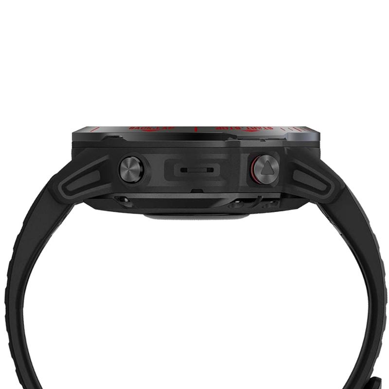 Stahl für Gehäuse für für Fenix 6 Uhr Lünette Ring Styling Klebeband Stoßstange Kratzschutz Metallabdeckung Zubehör