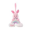 Cute Strawberry Bear Winnie the Pooh Plush Toys Small Pendant Key Chains Stuffed Animals School Bag Hanging Gifts Kids Toys
