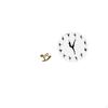 Rustic Ballerina Horse Sculpture Charming Ballet Dancing Girl Figurine Silent Mute Clock Ornament