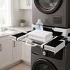 Retractable Washing Machine Rack Space-saving Washing Machine Storage Rack  Stacking Use
